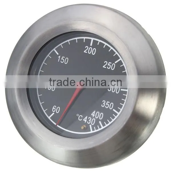 High Quality Barbecue BBQ Smoker Grill Stainless Steel Thermometer Temperature Gauge 60-430 photo-5