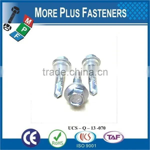 Hex Washer Head Or Round Head Phil Recess Self Drilling Screw Flat CSK Head Phil Recess Self Drilling Screw photo-2