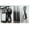 6 Channels 15W High Power UHF VHF GPS GSM 3G Jammer Blocker Shield Isolator GSM 3G UHF VHF,50m With IR Remote Control Car Charger photo-3