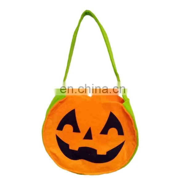 Halloween Decorartion Treat or Trick and Pumkin Candy Bags photo-3