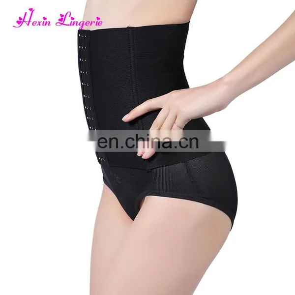 Drop Ship Abdomen Custom Service Control 4 Steel Boned Sliming Waist Trainer Belt photo-3