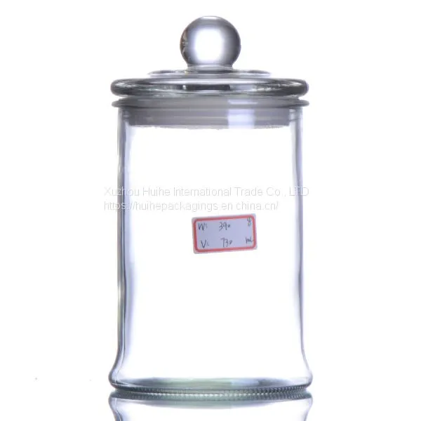 GLASS STORAGE JAR