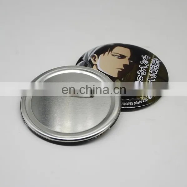 Personality Tin Metal Round Button Pin Badge photo-5