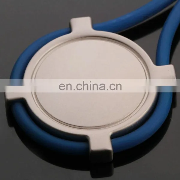 Factory Soft Plastic Round Shape Key Chain or Keyring photo-4