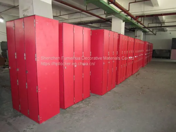 Fireproof Decorative Electronic Luggage Storage Hpl Compact Laminate Locker photo-4