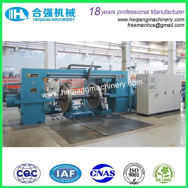 HQ01K 315T Hydraulic Wheel Press, Automatic Wheelset Press With Double Cylinder for Rolling Stock Maintenance
