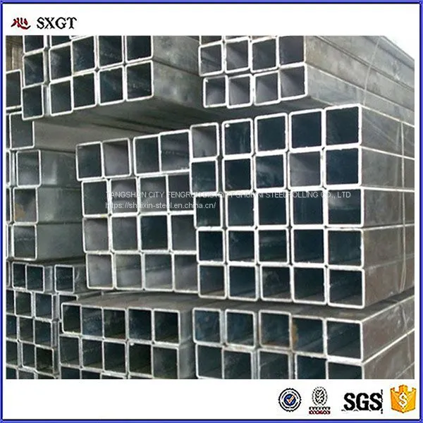 Pre-galvanized Square Steel Pipe/tube for Construction High Quality photo-4