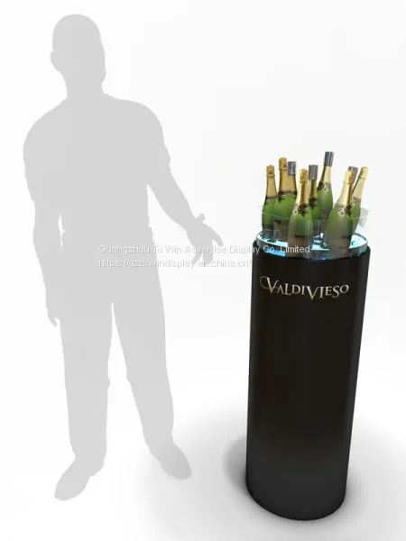Chivas Wine Bottle Stand Display,liquor Glorified Luminous LED Display photo-3