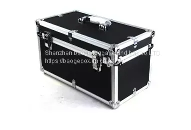 With Printing Logo With Rubber Handle Double Bass Flight Case photo-3