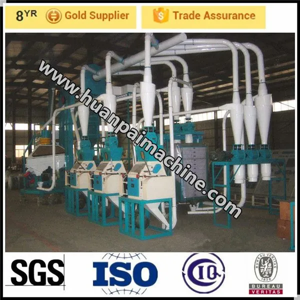 Industrial Maize Corn Flour Mill Plant/corn Grits Making Machine/corn Processing Machine photo-3