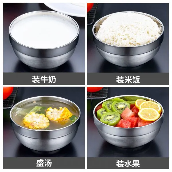 Cheap Wholesales Stainless Steel Bowl Vacuum Insulation and Thickening Double Layers Triple Layers Integrated Cooking Pot Multi-function photo-5