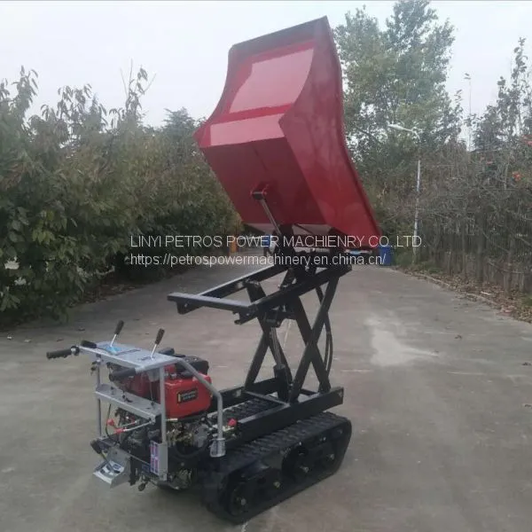 Crawler Type Dumper With Lift Container, Hydraulic Scissor Lifter photo-4
