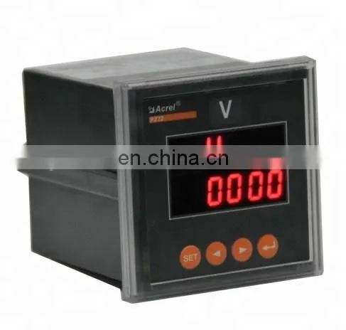 Intelligent Digital Panel Smart DC Voltmeter, Single-Phase DC Electric Volitage Meter, ACREL PZ72-DV photo-2