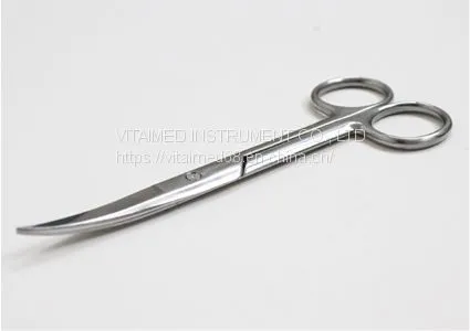 Ostomy Scissors Surgical Knife Abdominal Scissors Suitable for Cutting Stomach Pocket