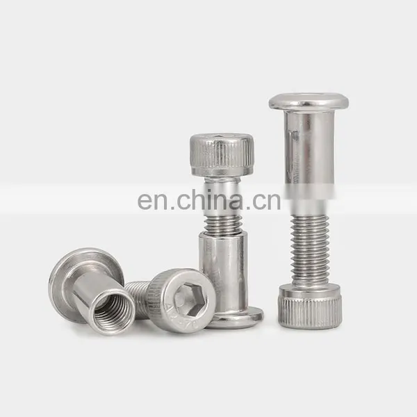 Stainless Steel Black Chicago Screws m8 Flat Head Philips Binding Post Screws photo-2