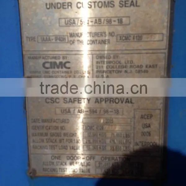 40' hc Used Shipping Container for Sale photo-4