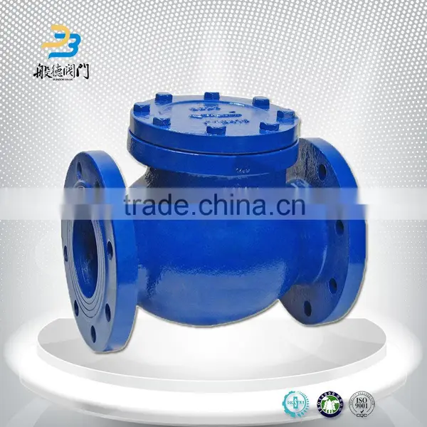 Ductile Iron Cast Iron Flanged Swing Check Valve 6 Inch photo-6