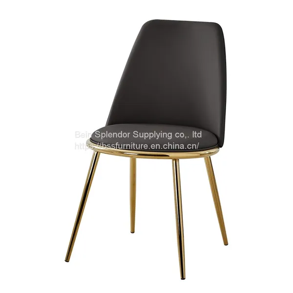 Dining Chairs PP Chair With Metal Legs Antislip Living Rooms Nurseries Waiting Areas