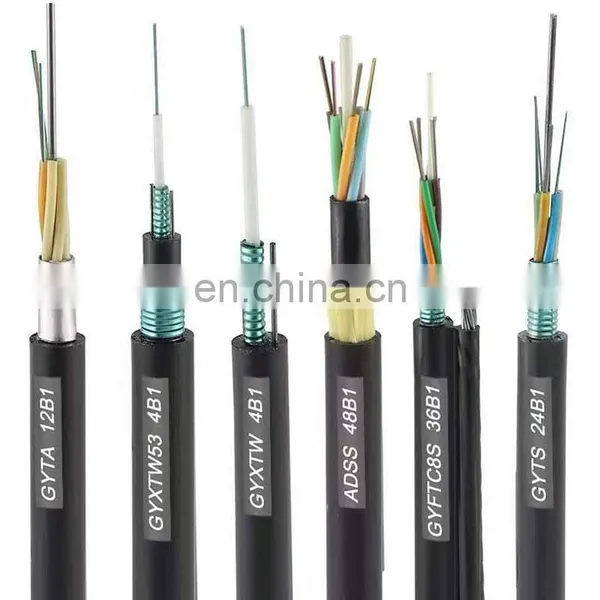 Factory Price Large Span PE/AT Sheath ADSS Fiberoptical Telephone Cable Outdoor Opticfibercableprice photo-4