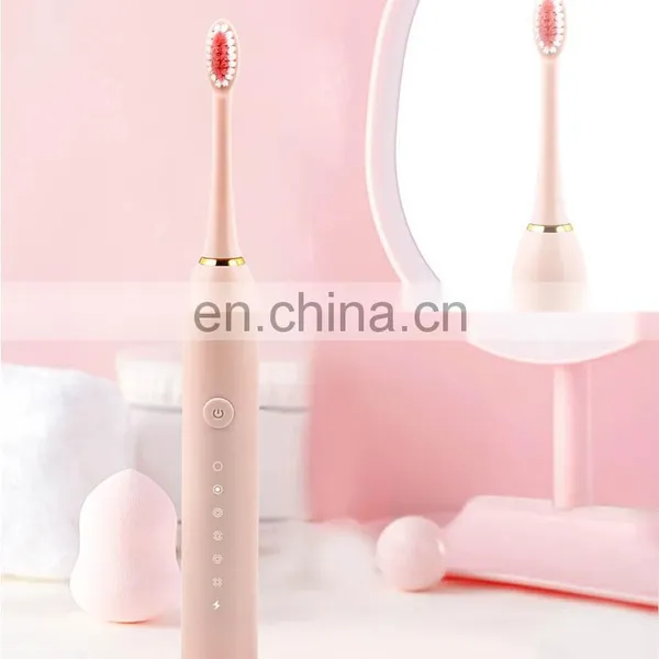 Wholesale Supplier 2021 Eco Friendly Beautiful Ultrasonic Slim Electric Toothbrush photo-4