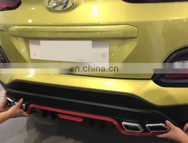 Hight Quality Wholesale Rear Lip For Hyundai Kona Car Bumper Rear Lip photo-2