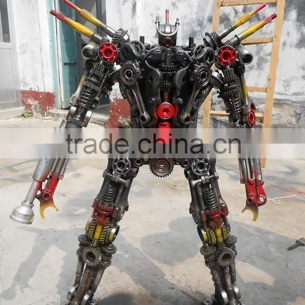 Iron Motif Robot Man for Shopping Mall photo-5
