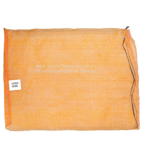 Firewood MeshBags UV 50x70 Durable High Quality Tubular Woven Drawstring Mesh Net Bags