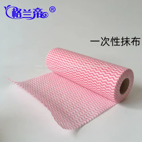 Grande 40*22cm Disposable Non-woven Kitchen Cleaning Cloth Domestic Cleaning Dishwashing Cloth Scouring Pad photo-5