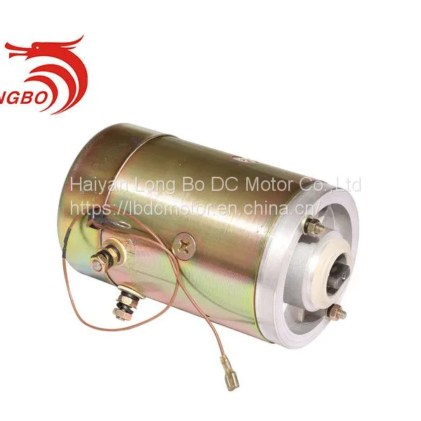 High Torque 12 VOLT 1.6KW DC MOTOR WITH CARBON BRUSH FROM CHINA FACTORY photo-1