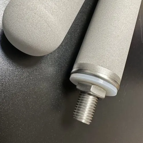 M20 Connector Titanium Powder Sintered Filter Cartridge photo-3