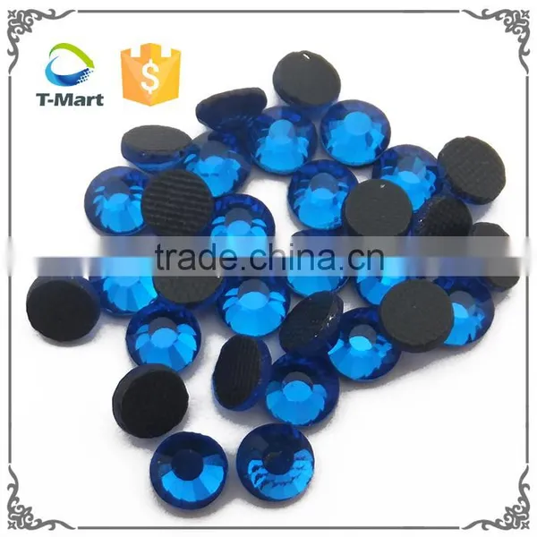 Ss6-ss40 Multicolor Flatback Round Adhesive Crystal Rhinestone Hot Fix/DMC Hot Fix Rhinestone photo-3
