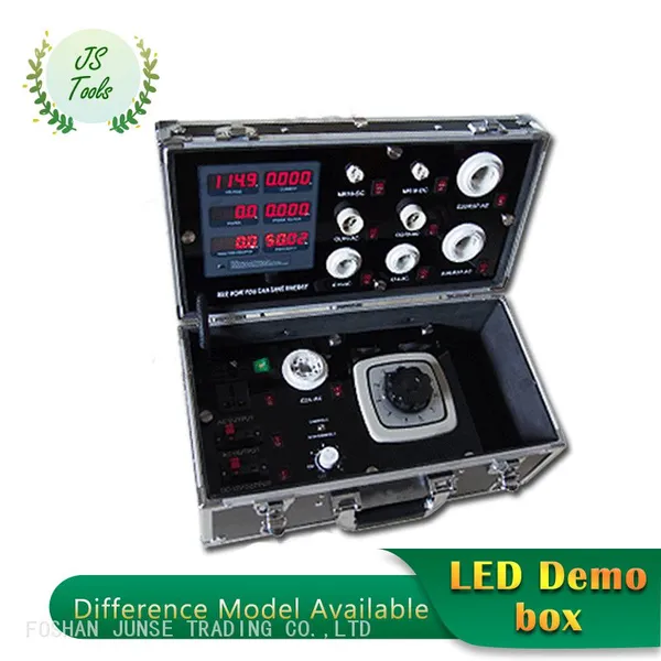 LED Exhibition Suitcase LED Light Test Demo Box LED Light LED Light Test Box Can Test All Electrical Appliances, Lamps and Lanterns Demo Case Light Parameter Test Instrument Outdoor Home Lighting photo-3