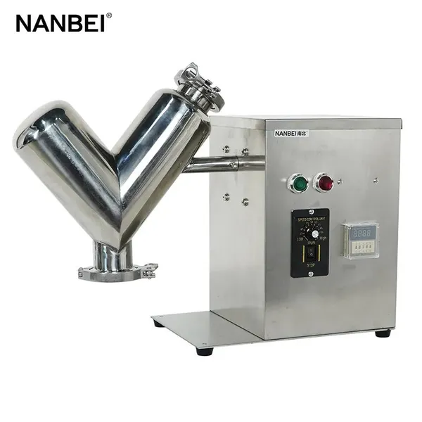 Laboratory Mixing Machine V Shape Granule Powder Mixer Blender