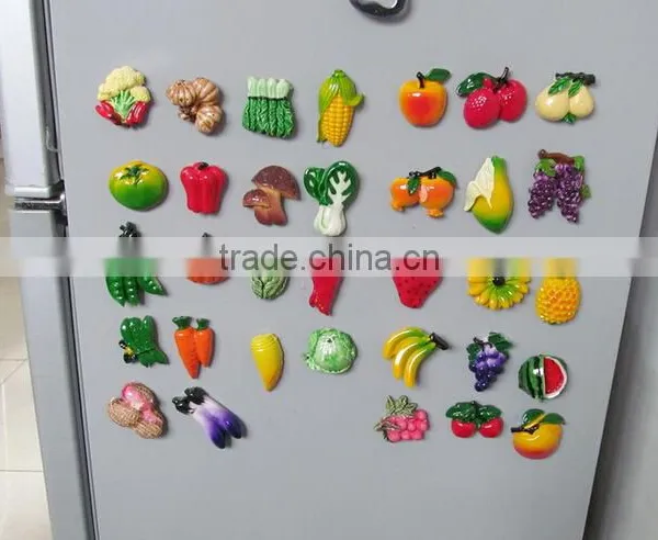 Resin Fridge Magnets/Colorful Magnetic Refrigeration Sticker/refrigerator Magnet Sticker photo-3