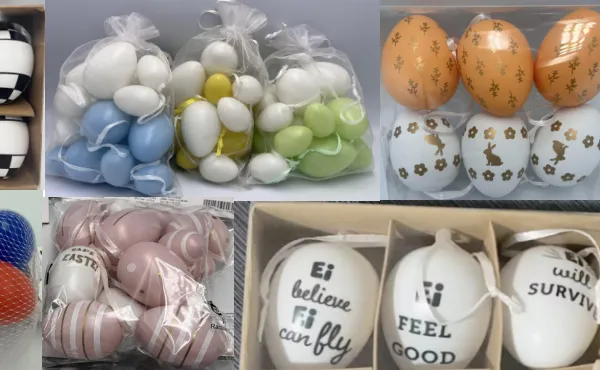 WOOD NUTCRACKER/PLASTIC EGGS/EASTER EGGS photo-3