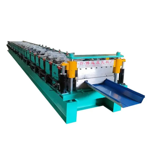 Color Steel Concealed Tile Machine, Roof Panel Upright Locking Edge Pressing Tile Machine photo-1