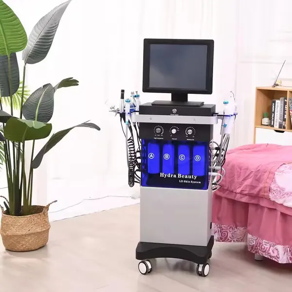 Multi-functional Skin Care Hydrogen Beauty Skin Rejuvenation Diamond Peel Microdermabrasion Hydra Oxygen Facial Machine Machine photo-5