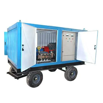 700bar 90kw High Pressure Water Jet Cleaning Machine