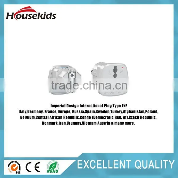 Schuko Plug Adapter Type E/F for Germany, France, Europe, Russia & More - High Quality - CE Certified - RoHS Compliant photo-4