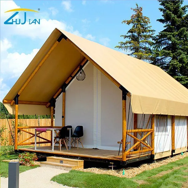 Outdoor Luxury Nomadic Tent Manufacturer Camping Homestay Scenic Spot Vacation Internet Celebrity Campsite Wooden Hotel Tent photo-2