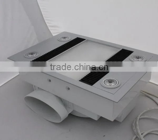Bathroom Heater With Halogen Lamp Glass Panel ,LED Downlight photo-2