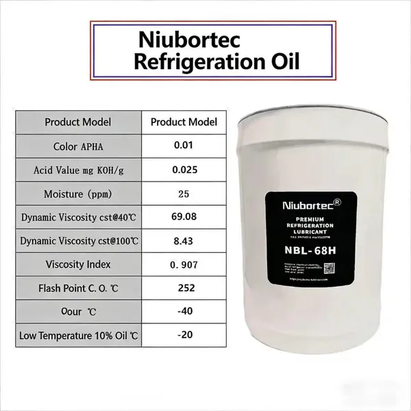 Niubortec Fully Synthetic POE Refrigeration Oil 18L photo-3