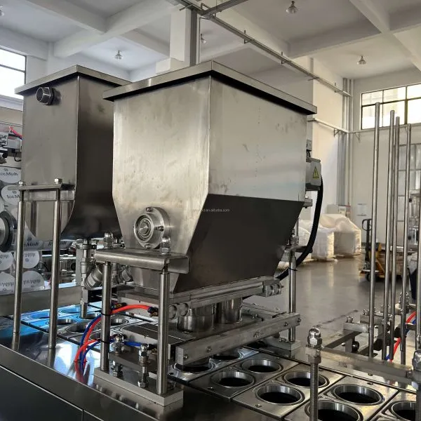 Water Cup Filling and Sealing Machine/Mineral Water Cup Filling and Sealing Machine/Sauce Cup Filling Sealing Machine photo-4