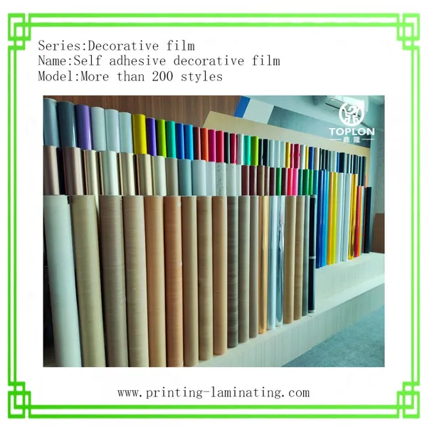 Decorative film: Self adhesive decorative film Decorative sticker Wall sticker Wallpaper