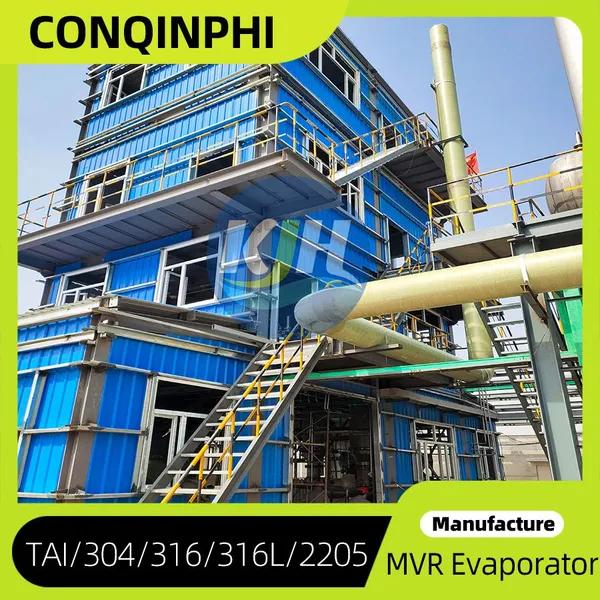MVR Evaporation Concentration Crystallization Equipment for High-Salinity Wastewater Zero Discharge photo-4
