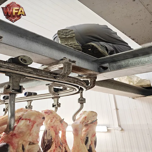 Sheep Slaughterhouse Equipment Complete Goat Abattoir Processing Line Halal Slaughter Machine photo-2
