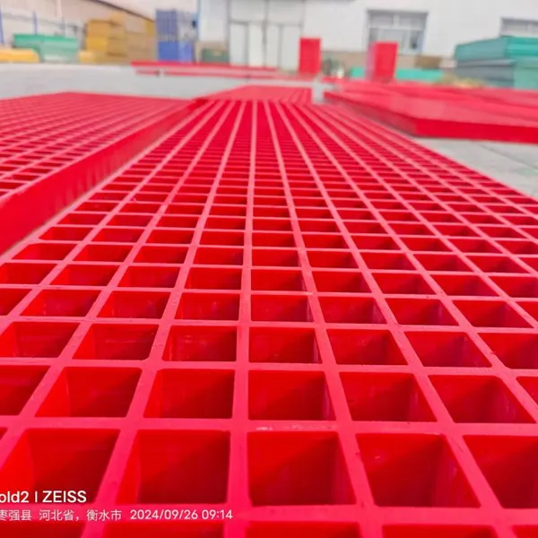 High Strength GRP Molded Grating Non Conductive For Power Plant Working Floor photo-5