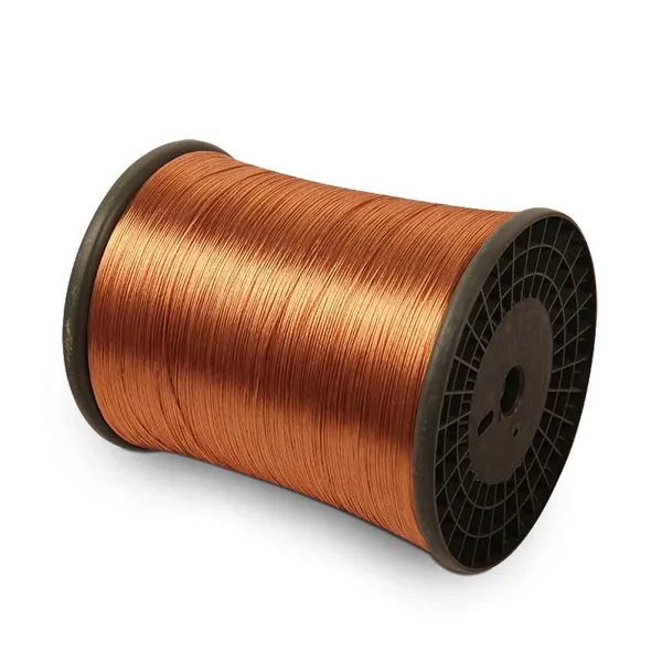 Fio de cobre magnetizado esmaltado de 0.30mm, fio de enrolamento de motor de ventilador de resfriamento para motores elétricos