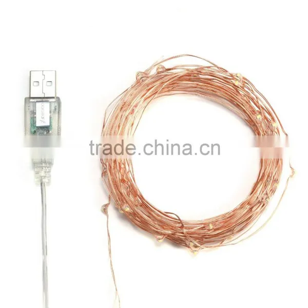 USB LED String Lights Starry Lights Copper Wire for Home Bedroom Party Wedding Decoration Trees photo-2