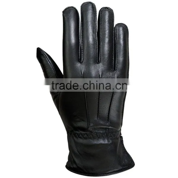 Real Leather Winter Dress Gloves photo-3